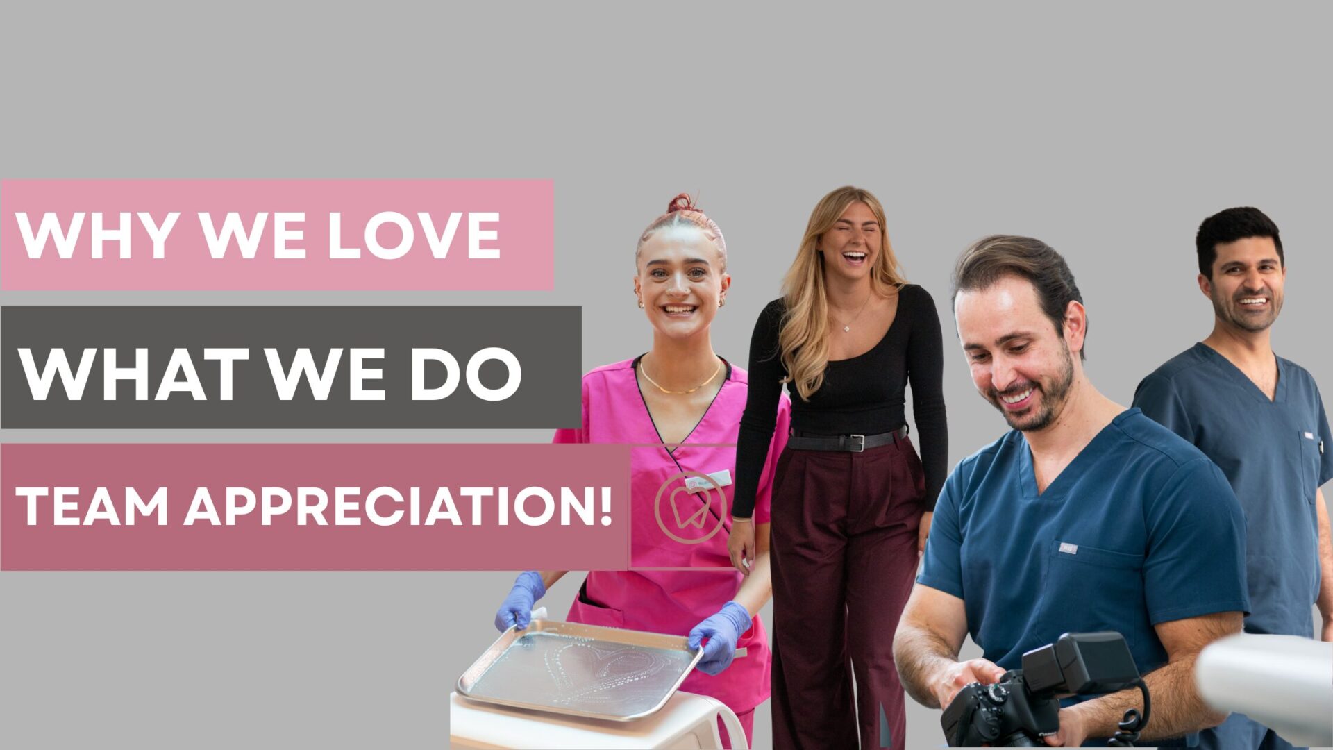 8. Why We Love What We Do Banner