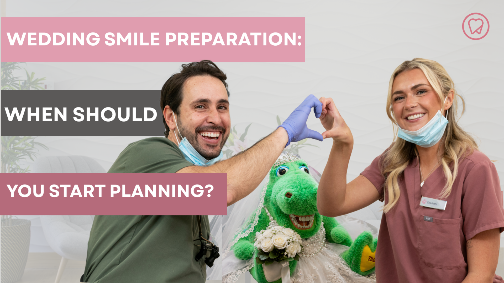 Wedding Smile Preparation Banner
